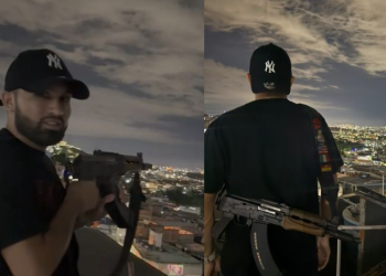 Vídeo: Traf1cant3 ‘BL’ se exibe com fuz1l AK-47 no Rio e ao chegar em Manaus é pr3s0