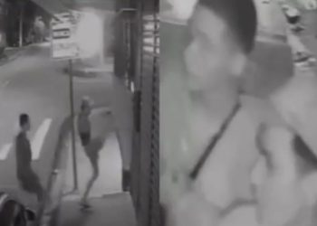 Vídeo: jovens tentam quebrar medidor de energia na base do p0ntapé em Manaus