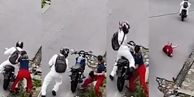 Vídeo: mulher enfrenta bandid0 e quase m0rre em Manaus