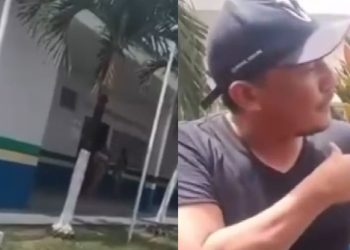 Vídeo: Após chifre, ‘bebim’ vai à delegacia e pede para ser preso por delegado em Manaus