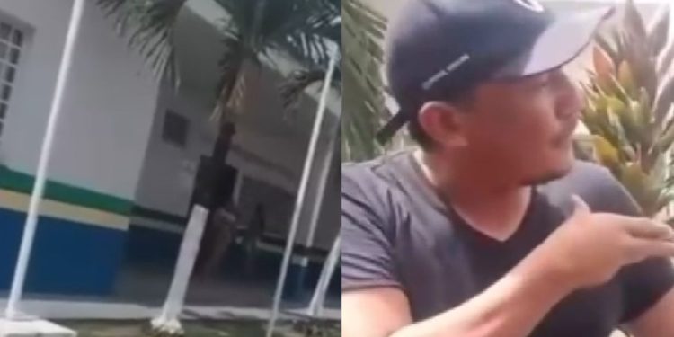 Vídeo: Após chifre, ‘bebim’ vai à delegacia e pede para ser preso por delegado em Manaus
