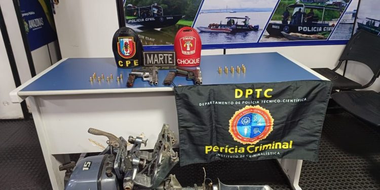 Policiais frustram roubo de barco pesqueiro no Rio Solimões e resgatam tripulantes
