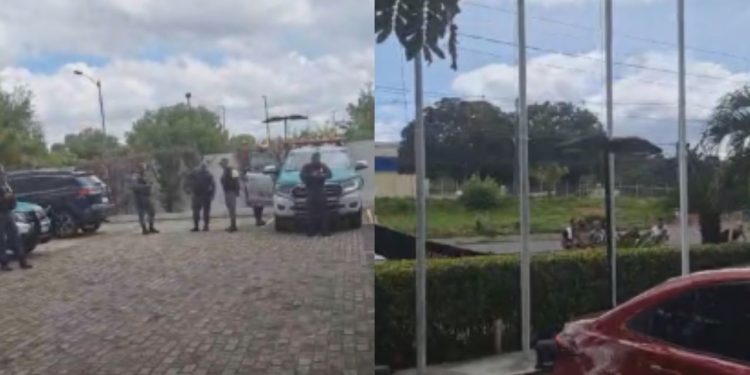 'Tem mais polícia que torcedor': PM brinca com a quantidade de vascaínos em hotel de jogadores em Manaus