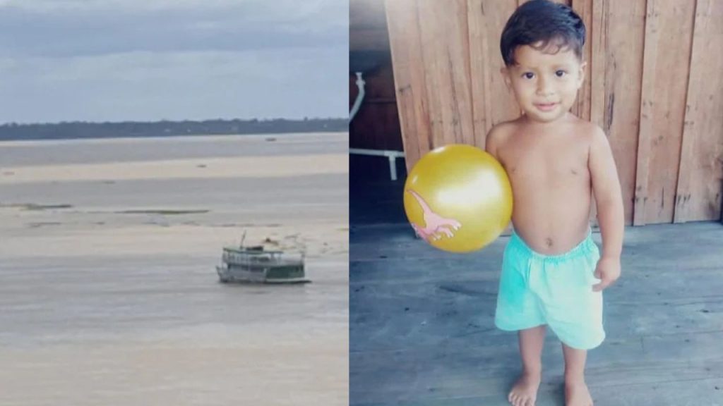 Canoa vira no Rio Solimões e menino de 3 anos acaba m0rrend0 af0gad0