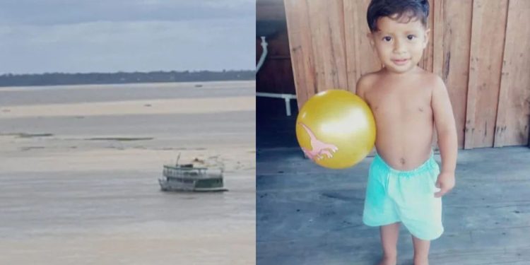 Canoa vira no Rio Solimões e menino de 3 anos acaba m0rrend0 af0gad0