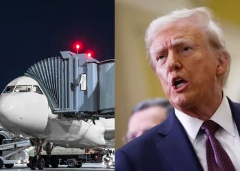 Aeronave com brasileiros deportados dos Estados Unidos pousa no Aeroporto Eduardo Gomes