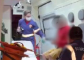 Motociclista e passageira ficam ferid0s após ac!dente no Japiim