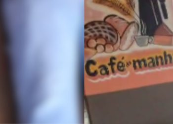 Vídeo: Pist0leir0 'pipoca' homem que tomava café da manhã no interior do Amazonas