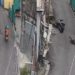 Vídeo mostra mulher 'rebolando' ladeira abaixo em Manaus após cair da moto