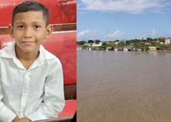 Garotinho de 9 anos sai para pescar sem permissão e é encontrado m0rt0 no rio no Amazonas