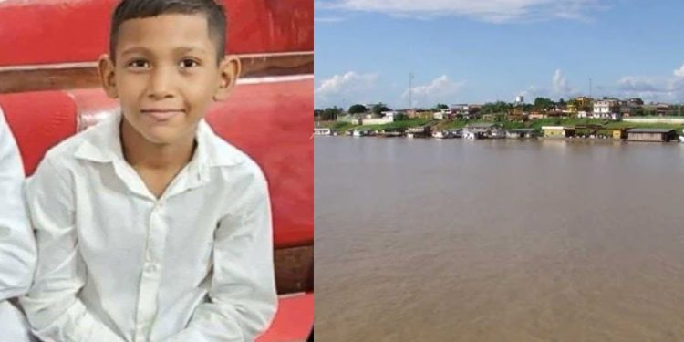 Garotinho de 9 anos sai para pescar sem permissão e é encontrado m0rt0 no rio no Amazonas
