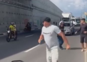 Vídeo: Dinheiro caído na pista para a avenida das Torres: 'não sei de onde saiu'