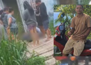 Em prantos, mãe questiona Deus ao ver o filho m0rt0 em ac1dente no AM: 'Por que tu levou"