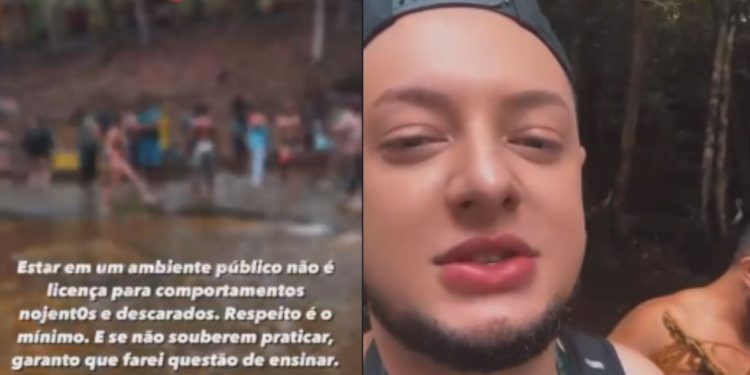 Comportamento de turistas indianos em Presidente Figueiredo causa indignação em fotógrafo: 'descarados'