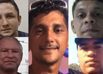 Cinco homens desaparecem em Manaus e polícia pede ajuda para achá-los