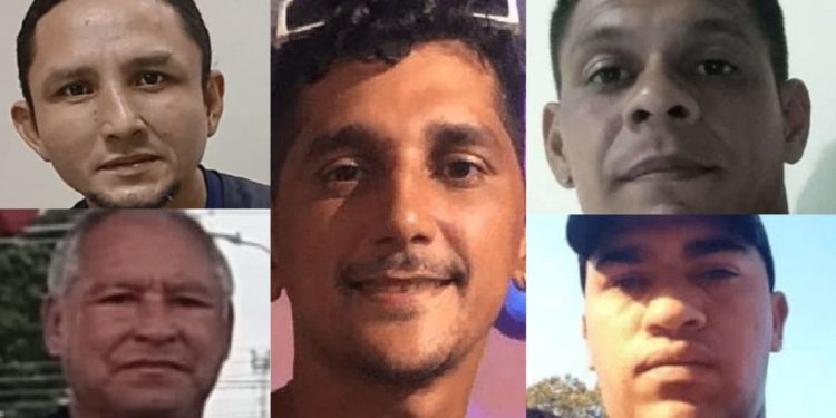 Cinco homens desaparecem em Manaus e polícia pede ajuda para achá-los