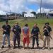 Homem tenta m@tar o próprio irmã0 e vai pres0 ao am3açar comunidade com arm@s e terçad0