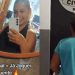 Namorada joga água quente na cara do namorado e debocha no Tik Tok: ‘pareço normal’