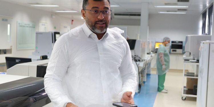 Governador Wilson Lima lança Portal do Paciente no Delphina Aziz