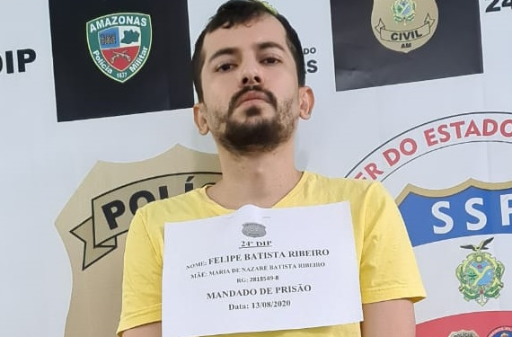 Vulgo ‘Anjinho do PCC’, foragido há cinco anos de Manaus, é pr3s0 em São Paulo