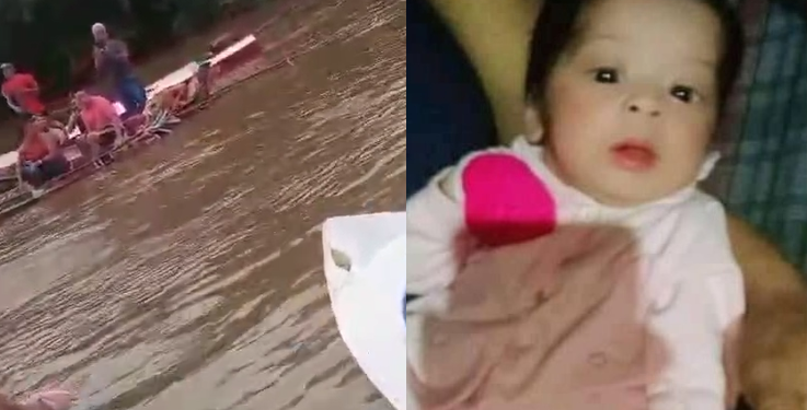 Vídeo: C0rpo da bebê Sophia é encontrado no rio após ac1dent3 entre rabeta e lancha