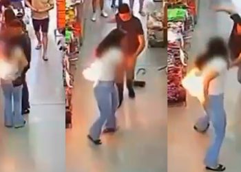 Vídeo: celular expl0de no bolso da calça e mulher tem queimaduras de 1º e 2º graus