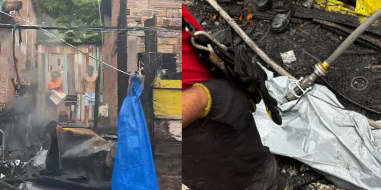 Vídeo: Mãe e filho m0rr3m em incêndio que d3stru1u casas em beco no Nossa Senhora das Graças