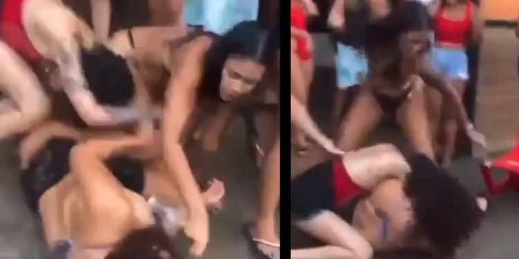 Vídeo: inimigas decidem na p0rrada quem é o amor da vida do vulgo “Frango”