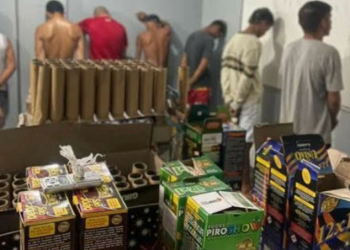 Após queima de fogos em ap0l0gia ao cr1me e pr1são, 51 ‘faccionados’ são liberados em Manaus