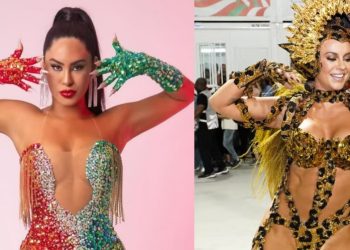 Isabelle desconversa sobre ser a nova Paola Oliveira do Carnaval: ‘ela é minha rainha’