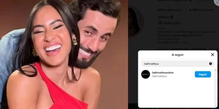 Depois de dizer que ainda ama, Isabelle deixa de seguir Matteus e corta totalmente o vínculo