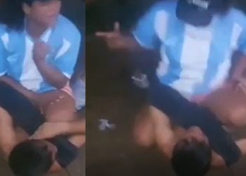 Vídeo: mulher flagra marido com homem na cama: ‘peguei o gay comend0 ele’