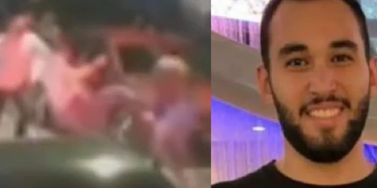 Vídeo inédito mostra palestino sendo m0rto na saída da boate Rox em Manaus