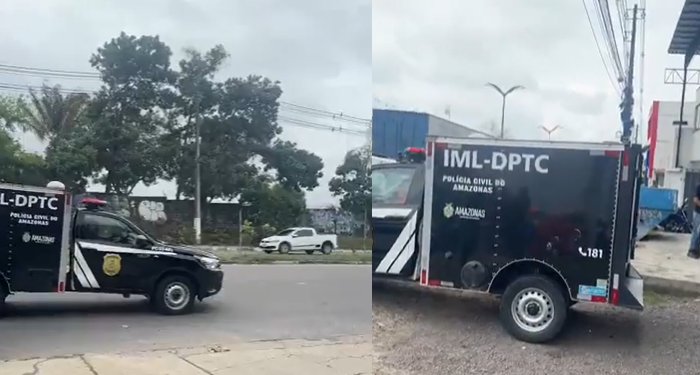 Homem m0rr3 esm@gad0 com pedra de mármore em empresa em Manaus