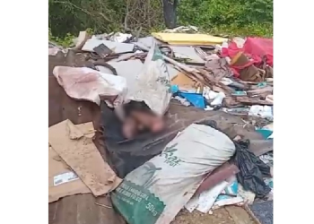 Vídeo: C0rp0 embrulhado em sacos da ‘Trigolar’ é encontrado no Distrito Industrial