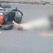 Vídeo: carro atr0pela motoqueiro no Parque Dez e motorista foge sem dar socorro