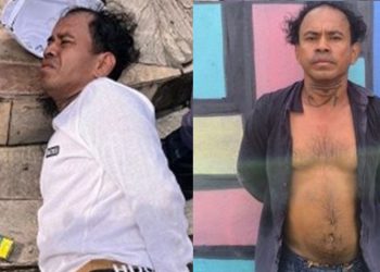 Suspeito de r0ubar policial faz cara de sofrid0 ao ser preso no Centro de Manaus