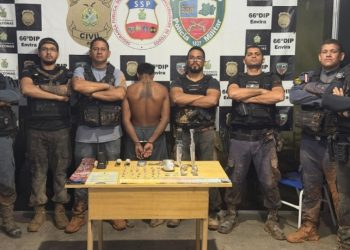 Após furt0 de 11 celulares de uma só vez, suspeito é preso no Amazonas 