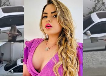 Vídeo: blogueira amazonense quebra carrão do cabeça branca com quem vive romance