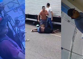 Vídeo mostra bandid0s assaltand0 joalheria antes de dar tir0s que matou motorista de app