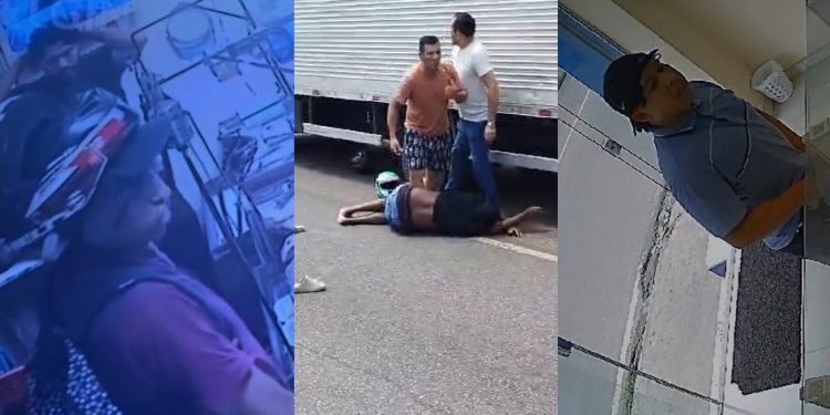 Vídeo mostra bandid0s assaltand0 joalheria antes de dar tir0s que matou motorista de app