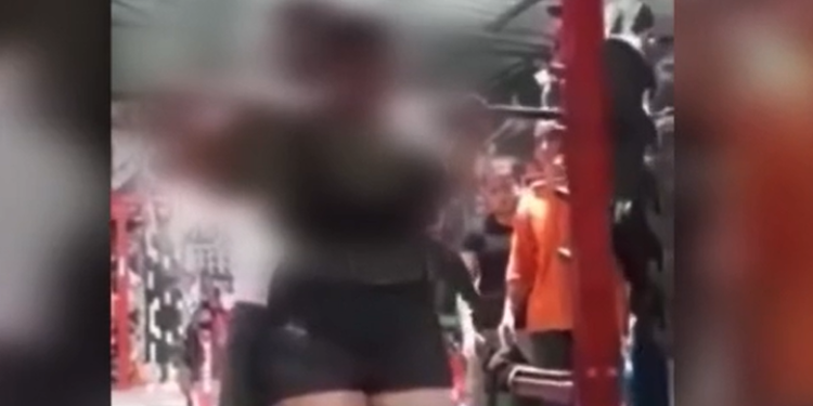 Vídeo mostra jovem de 17 anos m0rr3nd0 após supino cair em seu pescoço