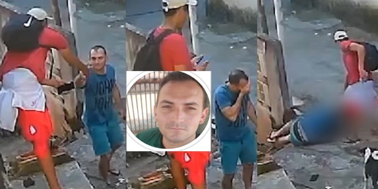 Vídeo: usuário de dr0gas cumprimenta PM antes de matá-lo a tir0s