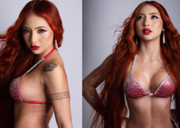 Ruivinha de Marte comemora a chegada dos 60 kg com ensaio: ‘Vem aí musa fitness e vários campeonatos’