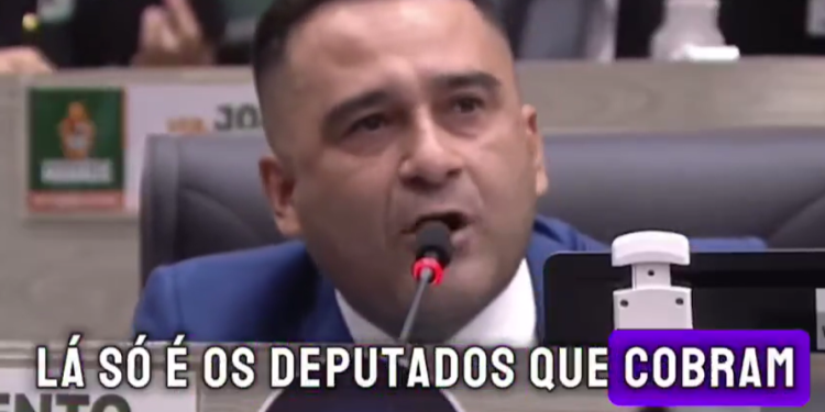 Vídeo: Salazar esquece que é vereador, solta palavrão em sessão plenária e leva ‘pito’ do presidente da CMM