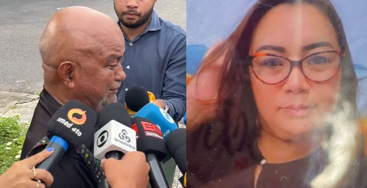 Abalado, marido de mulher e$magad@ por rota diz que ouviu barulho e mandou mensagem