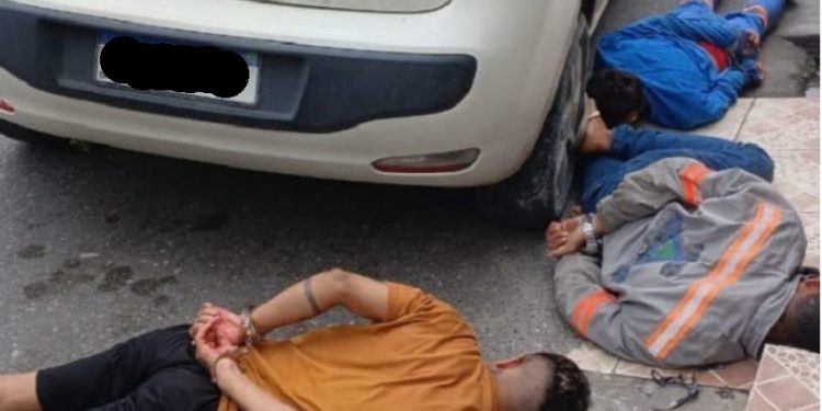 Trio é derrubado pela Rocam na hora que ia assaltar mercadinho em Manaus