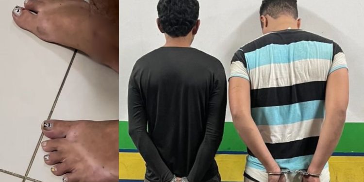Manicure feita para o cr1me: Assalt4nte é preso com as unhas do pé pintadas em Manaus
