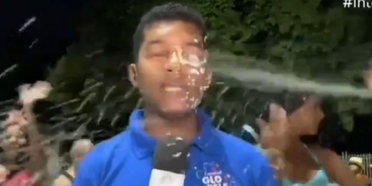Repórter da Globo é assaltad0 ao vivo durante cobertura do Carnaval; VÍDEO