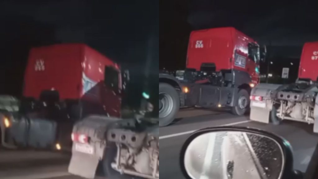 Vídeo mostra 'cavalinhos' em alta velocidade disputando corrida na avenida das Torres